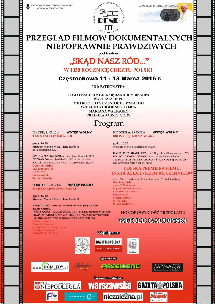 Czestochowa przeglad filmow 2016