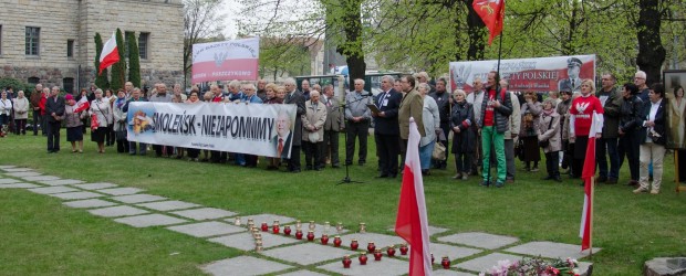 7. rocznica Tragedii Smoleńskiej w Poznaniu